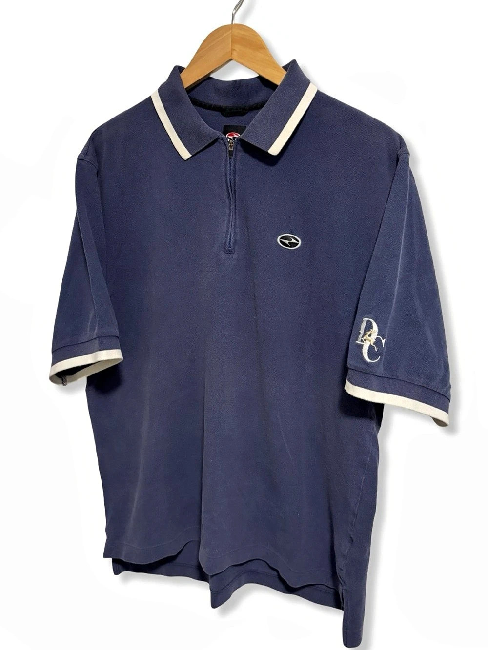 Vintage 90s Tiger Woods Nike Men's Zip Polo